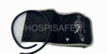 Hospisafe Solutions Xl Blood Pressure Monitor Cuff (22-42 Cm) Extra Large Bp Cuff Color Blue - Compatible With All Bp Machines - Ce & Iso Certifed