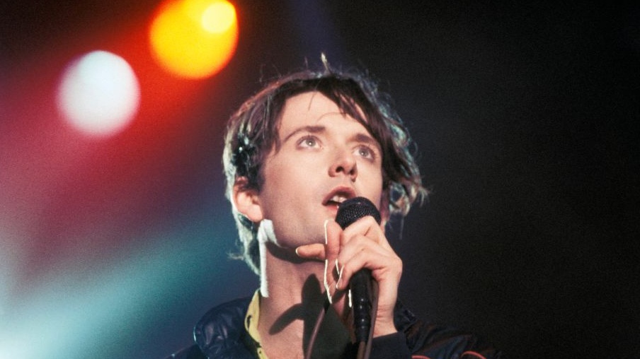 Jarvis COCKER and PULP, Jarvis Cocker performing live onstage ahead of Glastonbury 2025 and the band's 30th anniversary