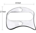 IASTM Tools for Physiotherapy (D Shape) | Myofascial Tools Stainless Steel | Chiropractor, Graston Techniques and Osteopaths With Stainless Steel | Graston tool Physical Therapy