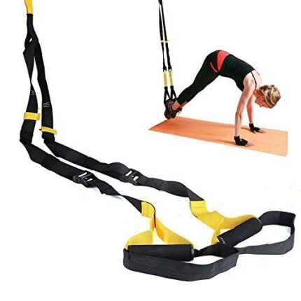 IRIS Fitness TRAXe Home Gym Training Suspension (Yellow)