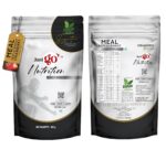 JUST GO NUTRITION Meal Replacement Powder - 20 Servings | 20g in Each | 400gm | Convenient and Flavorful Meal Replacement Powder For Men And Women (Imported Ingredients) (Strawberry)
