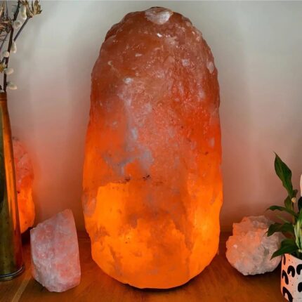 Josan Brothers Extra Large Himalayan Pink Rock Salt Lamp 15 Kg | Himalayan Rock Salt Lamp Original | Remove Negative Energy from Home & Office | Helps in Meditation (Natural 15 kg Lamp-01)