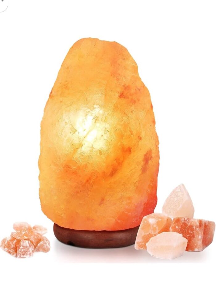 Josan Brothers Himalayan Pink Rock Salt Lamp with Dimmer Switch to Control Brightness 1.5 to 2 kg 7" Height for Positive Energy Decorations (Himalayan Salt Lamp Dimmer Switch)