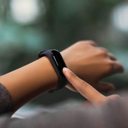 Junaldo Activity Tracker, Bluetooth - Black