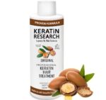 KERATIN RESEARCH Complex Brazilian Hair Treatment 120Ml Professional Results Straighten And Smooths Hair (Kt 120Ml (Keratin Treatment Only))
