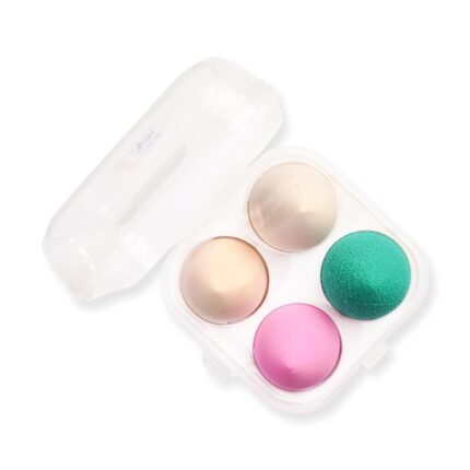KIRA Professional 4pc Beauty Blender Sponge with Storage Box