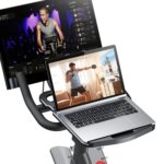 KMOUANTS Tabletop Tray Holder Compatible with Peloton Bike (not Peloton Bike Plus for Tablets, laptops, Books, Phones, etc. - Riding Work Surface ,Bikes Accessories for Peloton (Not for Bike+)
