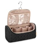 Khazna Travel Case Compatible for Dyson Airwrap Complete Styler and Attachments, Portable Storage Bag with Hanging Hook for Hair Curler Accessories(Black), BLACK, MODERN