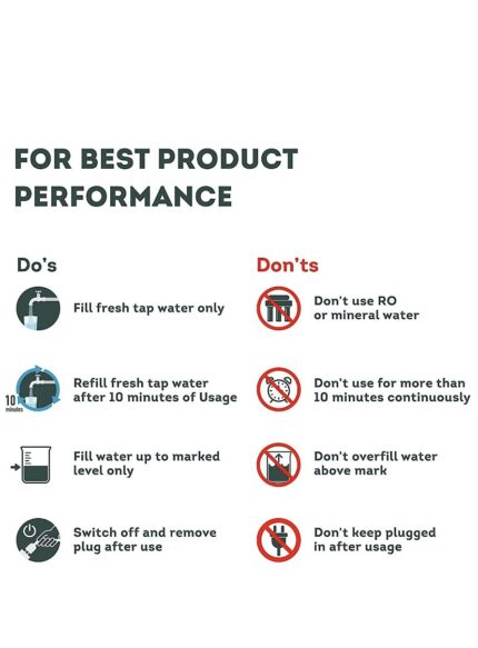 Kitssential® Facial Steamer Inhaler Vaporizer for Face, Nose, Cold, Cough & Sinus | 3 In 1 Steam Vaporizer | Steam breath machine for Adults/Kids, Best for Men/Women(made in india)