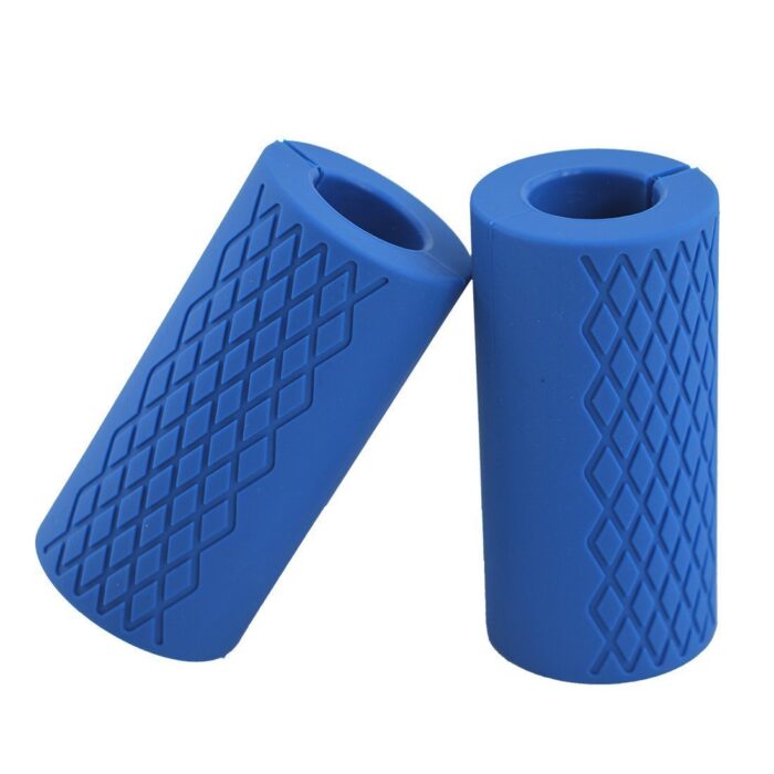 Kobo Thick Bar Grips Turns Barbell, Dumbbell, and Kettlebell Into Shark Grip For Bar Training And Muscle Growth. Strengthen Your Forearm, Biceps, Triceps, Chest. For Bodybuilding