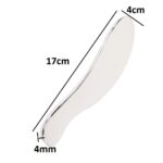 Kuroxo® Gua Sha Massage Tool,Stainless Steel Scraping massage IASTM Tools GREAT Soft Tissue Mobilization,Soft Tissue Upgrade Physical Therapy Stuff used for Back, Legs, Arms, Neck, Shoulder (S-SHAPE (STEEL))