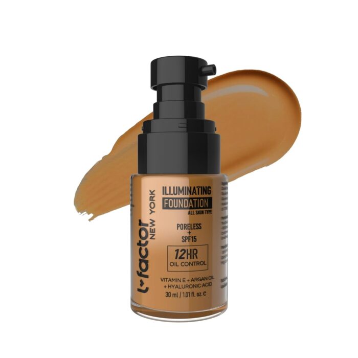L Factor New York Liquid Foundation, Matte & Poreless