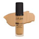 L.A GIRL L. A Girl - Hd Pro Matte Foundation For All Skin Type-Natural|Medium To Full Coverage Foundation|Long Wearing,Buildable Coverage|Best For Normal To Oily Skin Types|Suede-Like Finish|30Ml
