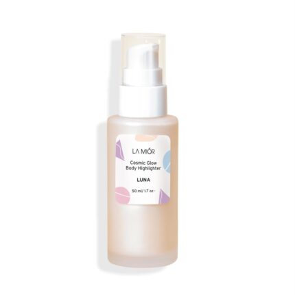 LA MIOR Cosmic Glow Body Highlighter - Luna | Liquid Highlighter for Body, Flawless Radiance, Lit-from-Within, Blurs Imperfections, Transfer & Sweat Proof, Clean - 50ml