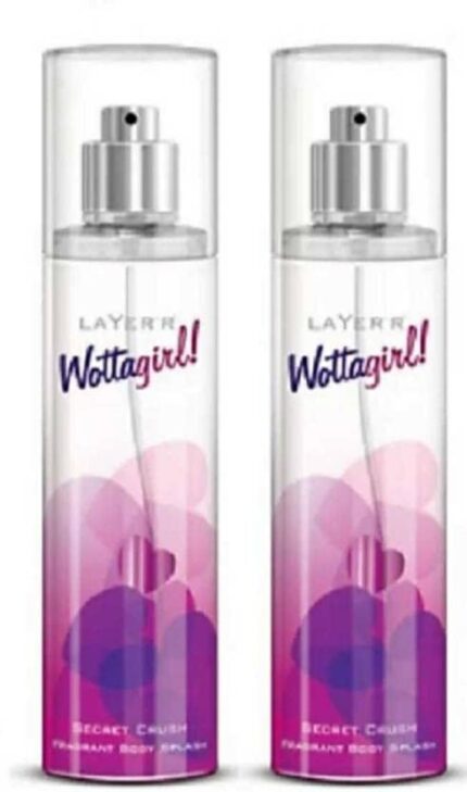 LAYER'R Wottagirl Secret Crush deodorant spray for women Combo of 2 pieces Deodorant Spray - For Women (270 ml, Pack of 2)