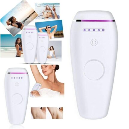 LOOKMINT IPL Laser Hair Removal Device - Best Permanent Professional Painless Device Hair Remover Electronic Machine For Women & Men Home Use for Face, Armpit, Arm, Bikini Line and Leg (White)