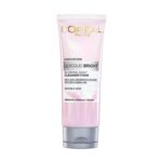 L'Oreal Paris Glycolic Bright Daily Foaming Face Cleanser, 100ml | Glycolic Acid Face Wash for Dull Skin | Daily Glowing Facial Cleanser | Suitable for All Skin Types