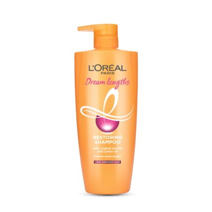 L'Oreal Paris Shampoo, Nourish, Repair & Shine, For Long and Lifeless Hair, Dream Lengths, 1l