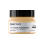 L'Oréal Professionnel Serie Expert Absolut Repair Masque |For dry and damaged hair| Provides deep conditioning & strength | With Gold Quinoa & Wheat Protein