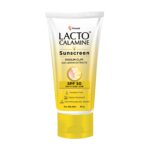 Lacto Calamine Sunscreen SPF 50 | 50g | PA +++ Sunscreen For Oily Skin | UVA – UVB Sunscreen | Water Resistant & No White Cast | With Kaolin Clay, Vitamin E & Lemon Extracts | Paraben Free