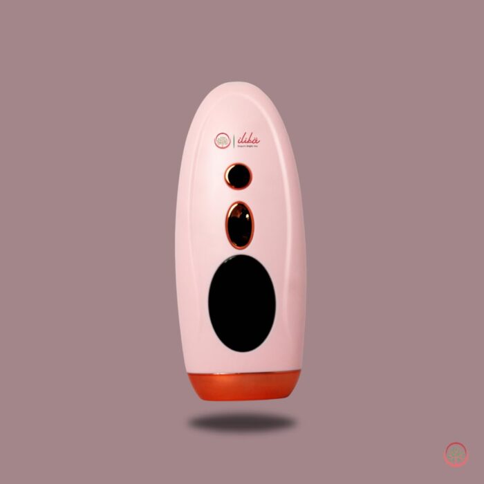 Laser Hair Removal Instrument for Men & Women | Permanent Hair Remover (Pink)