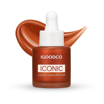 Liquid Highlighter For Face Makeup Illuminating Liquid Highlighter (Glazed Bronze)