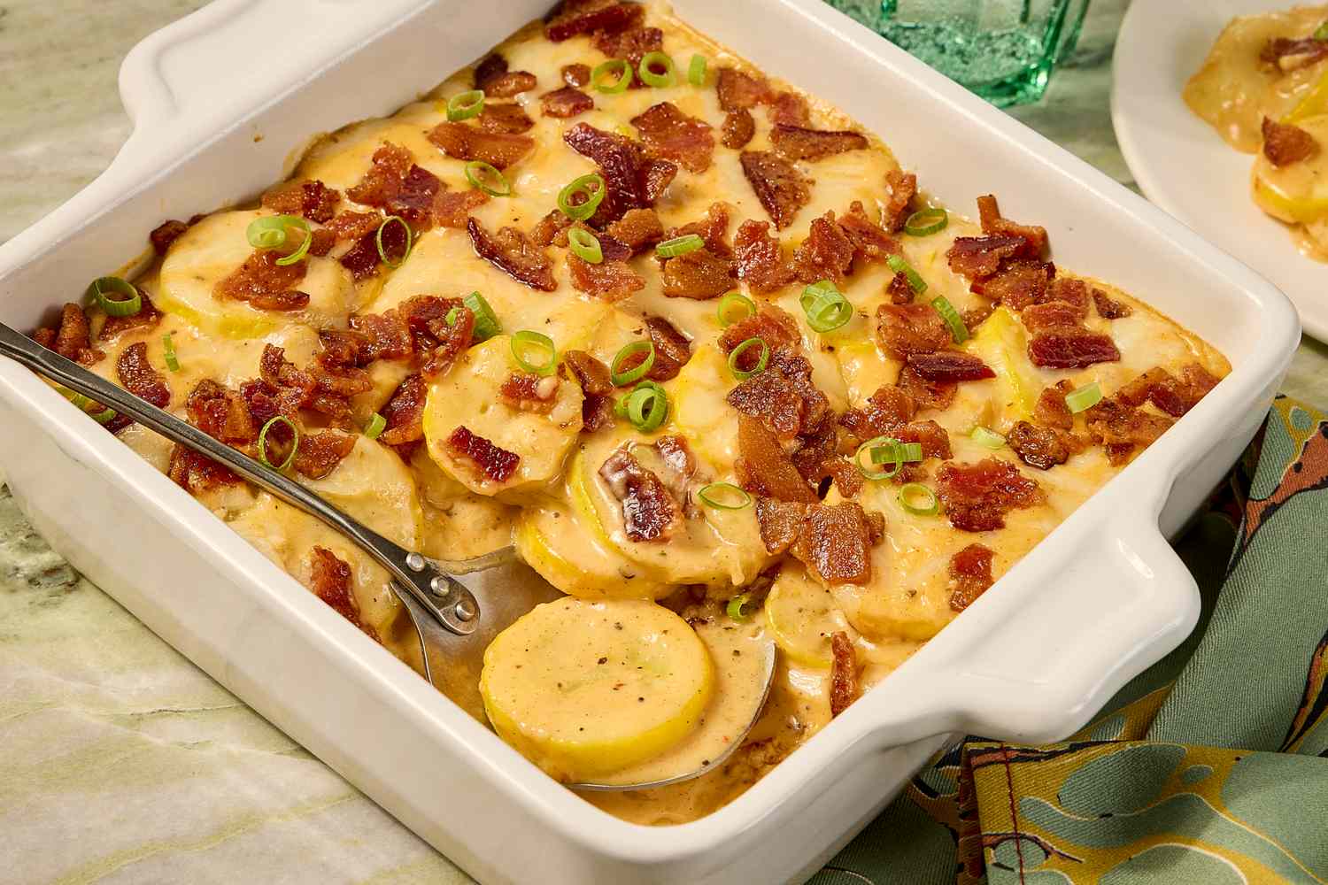 Loaded Summer Squash Casserole