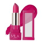 MILA BEAUTÉ Matte Lipstick | Highly Pigmented & Lightweight Formula | Matte Finish | Gives Full Coverage | Shade -