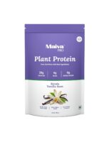 Maiva Pro | Plant Protein Isolate - Kerala Vanilla Bean - 250gm | 28g Protein, 6g BCAA | All Essential Amino Acids | Gut Friendly, Easy to Digest | Real Dates | Vegan, Dairy Free, No Preservatives