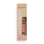 Makeup Revolution- Superdewy Liquid Highlighter - Gold Champagne (Medium Skin Tones) | Ultra Smooth | Highly-Pigmented | For Shiny & Glowy Makeup | Lightweight | Vegan & Cruelty Free - 15 ml
