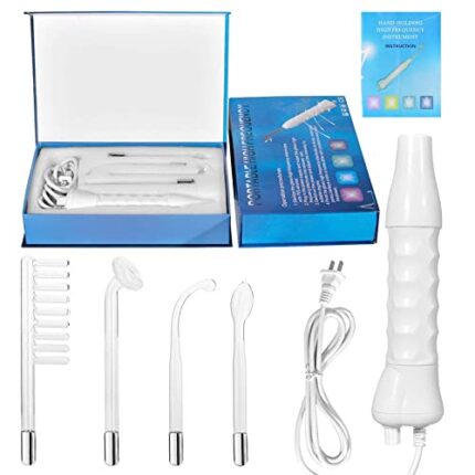 MassageHouse Portable High Frequency Facial Machine for Acne Pimples Skin Treatment