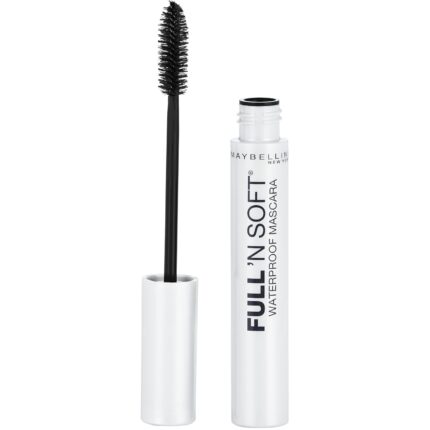 Maybelline Full 'N Soft Waterproof Mascara, Very Black 311, 8ml