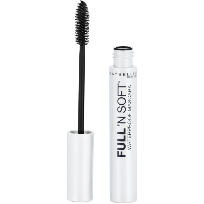 Maybelline Full 'N Soft Waterproof Mascara, Very Black 311, 8ml