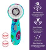 Michael Todd Beauty Soniclear Petite – Facial Cleansing Brush System - 3-Speed Sonic Powered Exfoliating Face & Body Brush