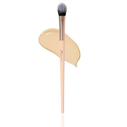 Milagro Beauty Concealer Brush 13 – Ultra-Soft, Vegan Brush for Seamless Cream & Liquid Foundation Application, Precision Coverage, Easy to Clean, Travel-Friendly, Cruelty-Free, Multipurpose Tool