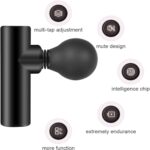 Mini Massage Gun, Portable Deep Tissue Percussion Massager, USB Rechargeable