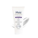 Moiz Daily Moisturizing Cream for Face & Body | Formulated with 9 Moisturizers | Suitable for Sensitive Skin | Paraben free & Cruelty free-50g