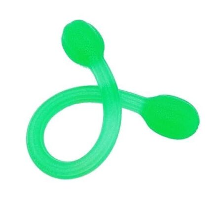 Multi-Use Fitness Rope, Green, 33 cm, Yoga Silica Resistance Band, Fitness Loop Pull Rope, Stretch Band for Crossfit, Elastic Band for Bodybuilding