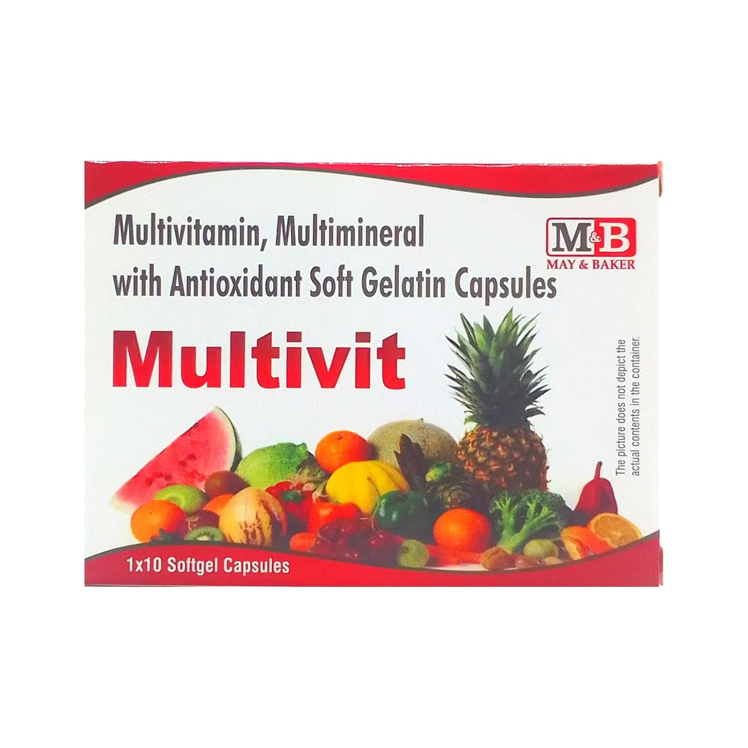 Mutivitamin, Multimineral with Antioxidant Soft Gelatin Multivit Capsule (Pack of 3)