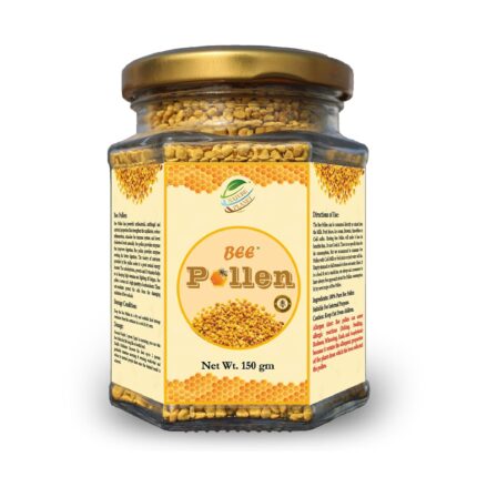 NATURE PLANET Bee pollen Honey - Juicy, Delicious - Rare and Exotic - 150 Gram | Natural Ingredients Made Delicious Honey