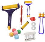 NETCLUB Acupressure kit yoga Exercise Tools Accupressure massager Sujok kit Colourful Ball fitness kit pain & stress relief home gym blood circulation body massager