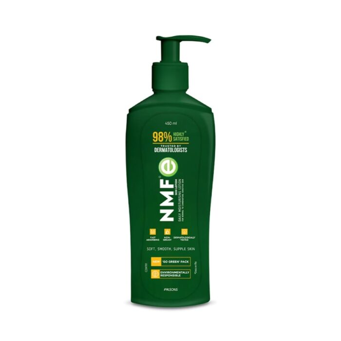 NMFe Moisturising Lotion 450ml | Natural Moisturising Factors Quick Absorbing, Non Greasy and Easily Spreadable | For Men and Women Both