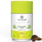 NUTRiHERBS Guggul Extract 500mg Capsules – Herbal Fat Burner & Metabolism Booster | Natural Weight Loss & Detox Supplement – 60 Capsules
