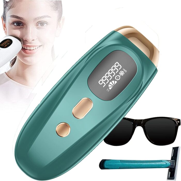NYTRYD Laser Hair Removal for Women and Men, IPL Hair Removal Permanent Hair Removal Device For Facial Legs Arms Bikini Line Whole Body Use At-home,Body, Face, Bikini Zone (999,999 Flashes)
