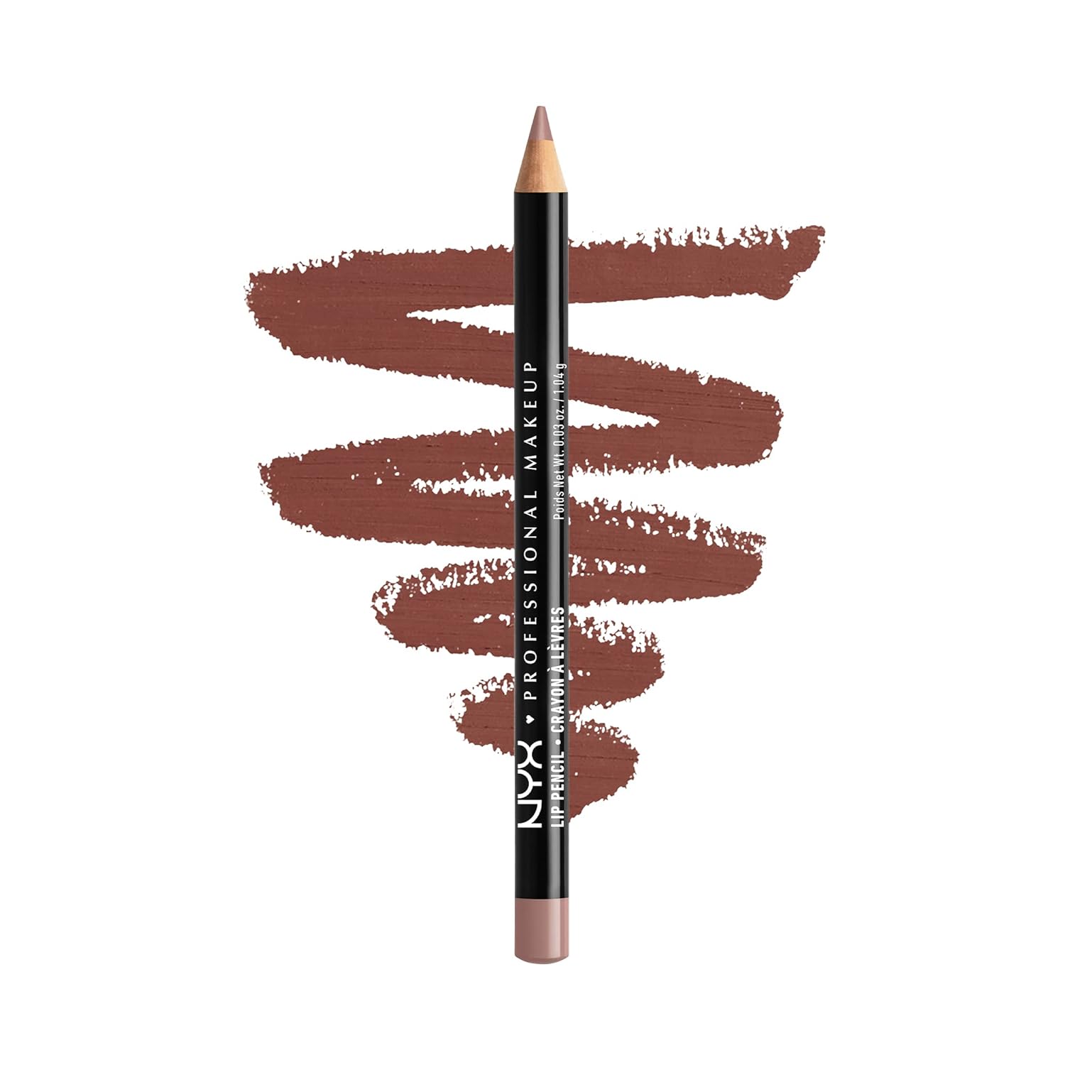 NYX PROFESSIONAL MAKEUP Slim Lip Pencil, Mahogany
