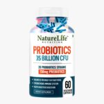 Nature Life Nutrition Probiotics 35 Billion CFU 16 Strains with Prebiotics| 60 Veg Capsules| Digestion, Gut Health & Immunity | For Men & Women
