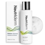 Neutriderm Detox Facial Cleanser,Gentle Exfoliating Face Cleanser With Glycolic Acid&Sodium Pca For Glowing Skin,Ultra Hydrating Facial Wash-Glycolic Acid Face Wash For Normal To Oily Skin-120 Ml
