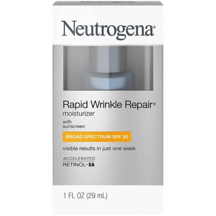 Neutrogena 1 Oz Spf 30 Rapid Wrinkle Repair Moisturizer Cream (Pack Of 2)