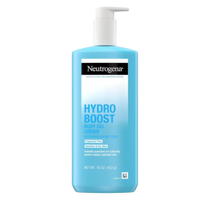 Neutrogena Hydro Boost Hyaluronic Acid Body Gel Cream, Fragrance-Free