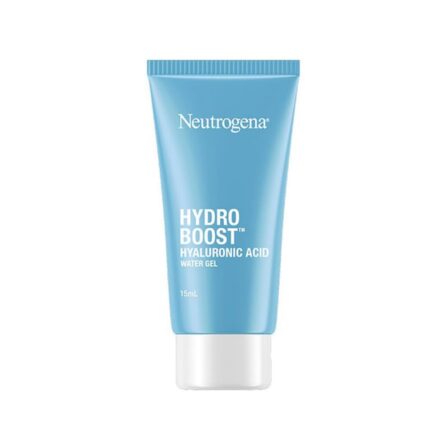 Neutrogena Hydro Boost Hyaluronic Acid Face Moisturizer 15ml | 24 hours long lasting Hydration | Oil free non sticky light water gel fast absorbing| Daily use | All Skin Types | For Men & Women 15g